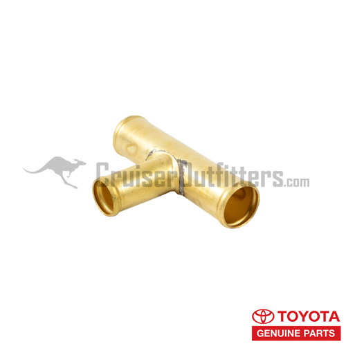 Heater Tee - Brass - Fits 1998-2007 100 Series/LX470 Applications (EGWH60460BR) Heater Tee - Brass - Fits 1998-2007 100 Series/LX470 Applications (EGWH60460BR)