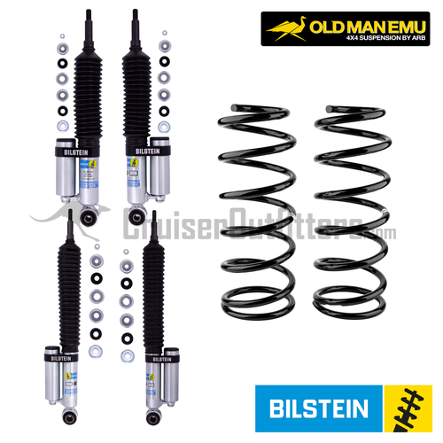 100 Series Bilstein/OME Low Height Suspension Kit - Fits 1998-2007 100 Series/LX470 Applications (SUS100BILKIT) 100 Series Bilstein/OME Low Height Suspension Kit - Fits 1998-2007 100 Series/LX470 Applications (SUS100BILKIT)