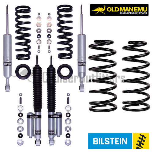 200 Series Bilstein/OME Low Height Suspension Kit - Fits 2008-2021 200 Series Applications (SUS200BILKIT) 200 Series Bilstein/OME Low Height Suspension Kit - Fits 2008-2021 200 Series Applications (SUS200BILKIT)