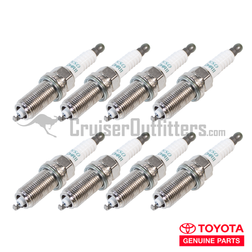 Spark Plug Set - Fits URJ200/LX570 3UR Engine Applications (IGN01191SET8)