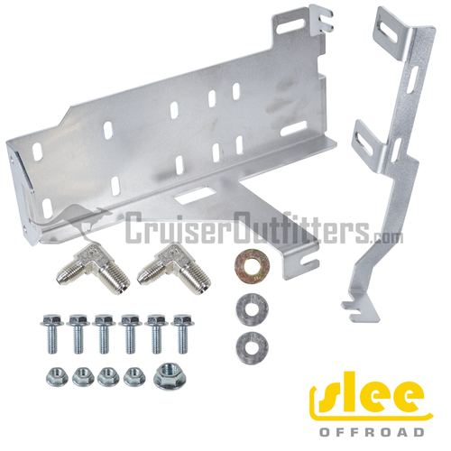 Slee Offroad Twin Compressor Mount Kit - Fits 2016-2023 Tacoma Applications (SLEE SOK0038) Slee Offroad Twin Compressor Mount Kit - Fits 2016-2023 Tacoma Applications (SLEE SOK0038)