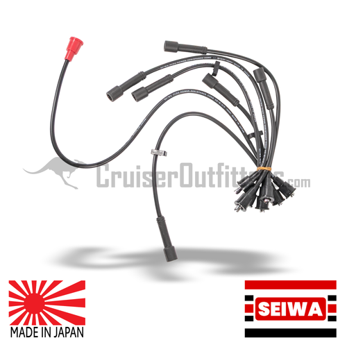 Japanese Aftermarket Spark Plug Cord Set - Fits 09/1972-09/1977 FJ40 Land Cruisers (IGN21322JP)