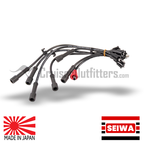 Japanese Aftermarket Spark Plug Cord Set - Fits Early-09/1972 FJ40/FJ55 Land Cruisers (IGN21017JP)