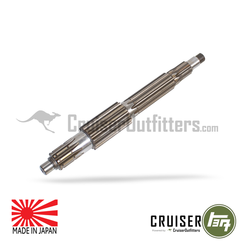 Transmission Rear Output Shaft - Fits 1963-1975 3 Speed Transmission Applications (TRSHFT60020)
