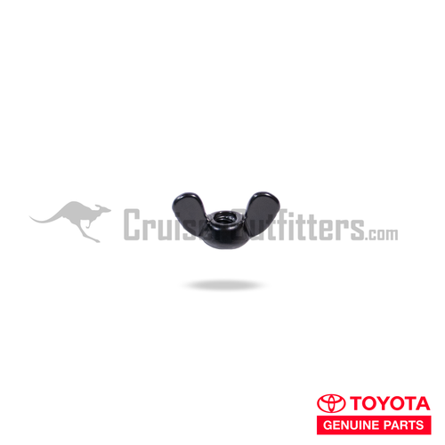 Battery Tray Wing Nut - Black- Fits 4x/5x/7x Series Land Cruiser Applications (BATNUTB)