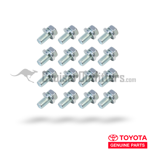 Brake Wheel Cylinder Hardware Kit - 16 Pack - Fits 1961-07/1980 4x/5x Series Land Cruiser Applications (BRWCHWKITE16)