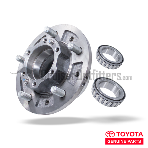 Front Wheel Hub Assembly - Fits 1998+ 105 Series & 1999+ 7x Series w/ 5 Lug Applications (FA69087)