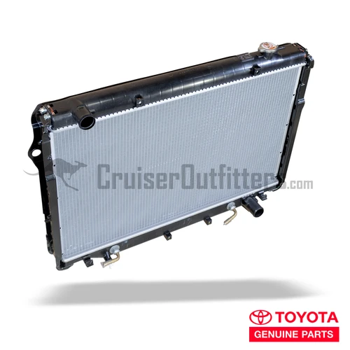 Radiator Assembly w/ Cap - Fits HDJ8x/HZJ8x w/ Automatic Transmission Land Cruiser Applications (RAD170318XA)