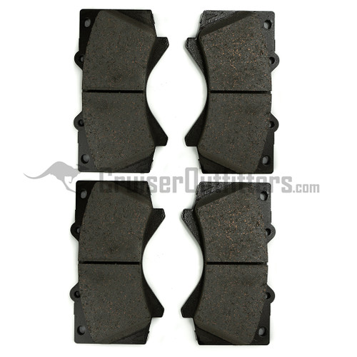 BRAD1303 - Front Brake Pads - Fits 2008+ 100 Series (ADVICS)