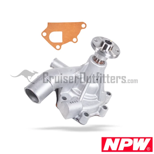 Japanese Aftermarket Water Pump - Fits 01/1975-08/1976 FJ4x/5x Series Federal Spec Without Oil Cooler or Fan Clutch Applications (EGW61012JP)