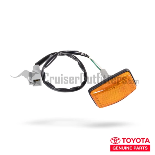 Front Side Turn Signal Assembly - LH or RH Side - Fits 01/1990-07/1992 Non-U.S. Spec 8x Series Land Cruisers (SMLTF60061F)