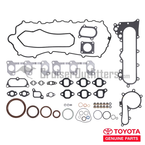 Engine Gasket Kit w/o Head Gasket - Fits 1HZ/1HDT Diesel Land Cruiser Applications (EGGK17021)