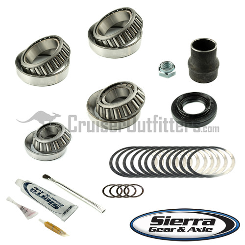 IKTOYLCBE - Ring and Pinion Install / Differential Overhaul Kit - Fits 80/81 Series Rear With OEM E-Locker