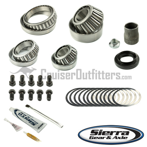 IKTOYLCFE - Ring and Pinion Install / Differential Overhaul Kit - Fits 80/81 Series High Pinion Front w/ OEM E-Locker