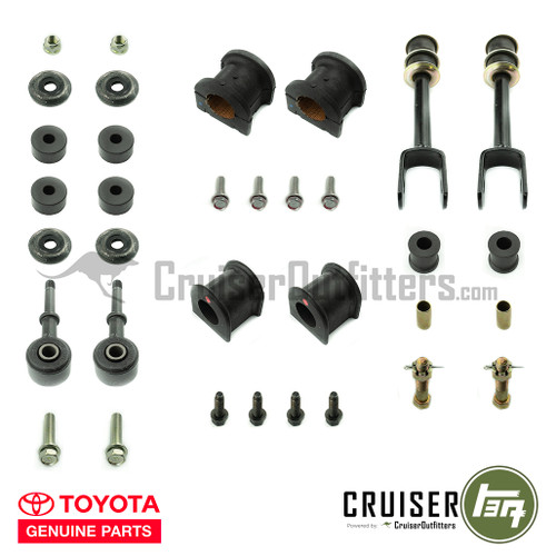 Sway Bar Refresh Kit - AFT/OEM - Fits UZJ100 (Not LX470 or 100 w/ AHC) (SUS100SBKITAFT)