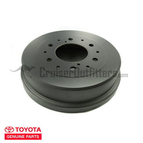 Brake Drum - Fits 1/1990 - 7/1992 FJ80/8x Series Rear w/OE