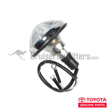 Front Park Lamp Assembly w/ Clear Lens - OEM Toyota - Fits (LT60030C)