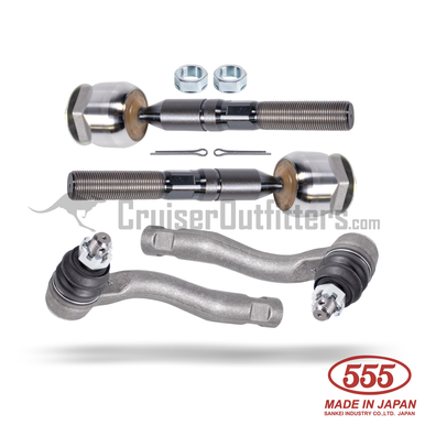 Tie Rod End Kit - Fits 01/1998-07/2002 IFS 100 Series Land Cruiser