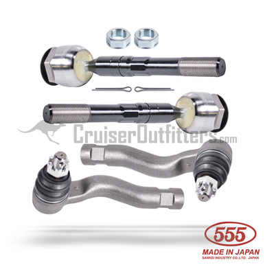 Tie Rod End Kit - Fits 8/2002-2007 IFS 100 Series Land Cruiser