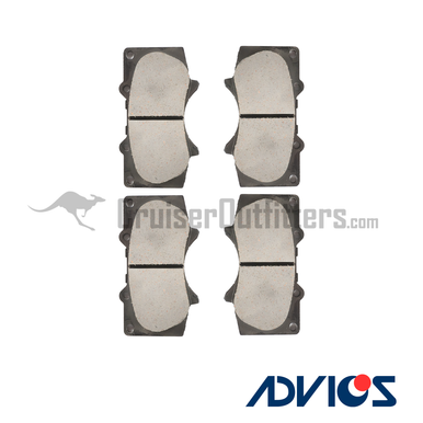 Front Brake Pads - Fits 11/2002-07/2009 GX470 & 11/2009-07/2019
