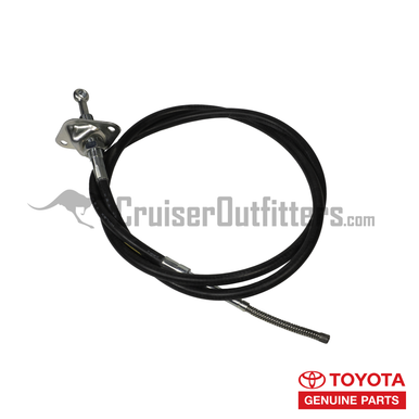 Park Brake Cable - Fits 3/1969-1/1976 FJ40 w/ 3 Speed Transmission