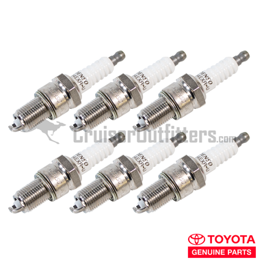Spark Plug Set - Fits 08/1980-07/1987 FJ40/FJ60 2F Engine