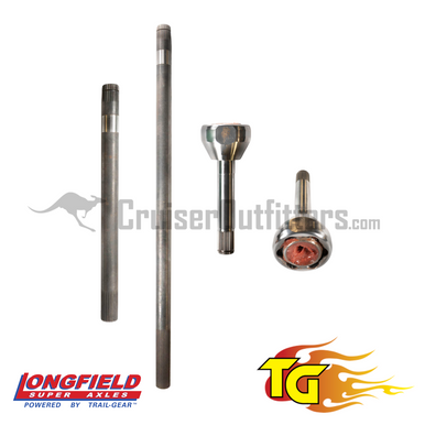 Longfield Chromoly 30 Spline Axle Kits - Fits 8/80'-1/1990