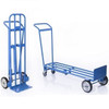 hand trucks, convertible hand trucks, dutro, steel, two way convertible blue steel
