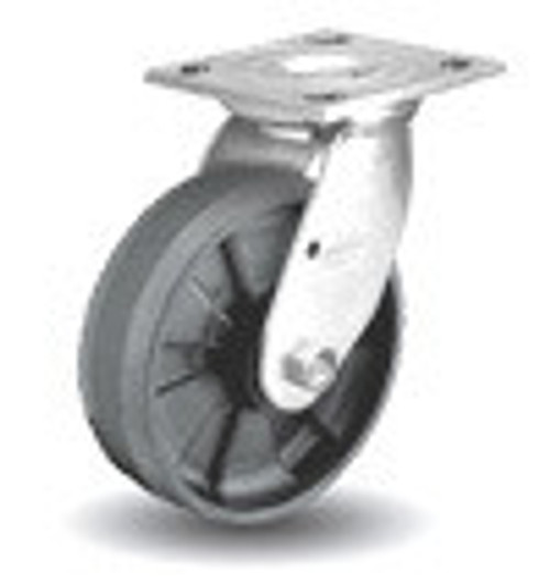 4 Series Stainless Steel Swivel Caster (411058)