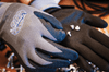 GLG 500NFT-10(XL) TSUNAMI GRIP  NITRILE, 15 GAUGE GRAY NYLON SHELL.