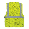 GLG GLO-001V-S-M Safety Vest Hi Vis Class 2 Hook and Loop Economy
