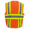 GLG GLO-0045L Surveyors Vest Hi-Vis Orange