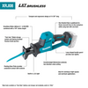MAK XRJ08Z Recipro Saw, 18V Brushless Cordless Compact One Handed, Tool Only
