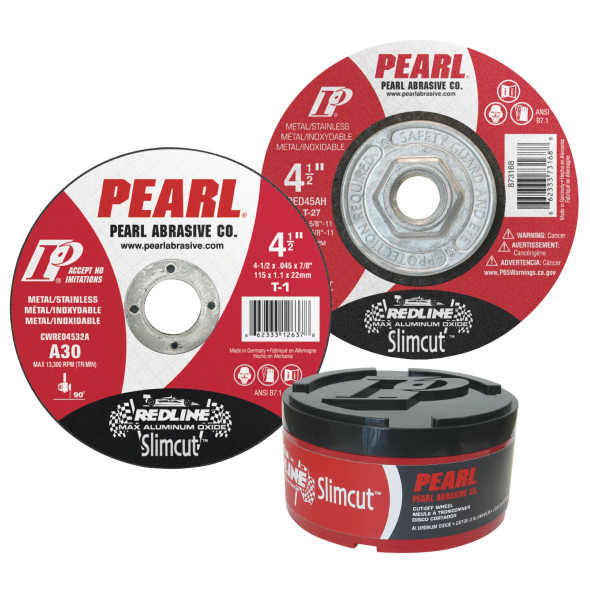 PRL DCWRED45AH Cut-Off Wheels T-27 4-1/2 x .045 x 5/8-11 A30T