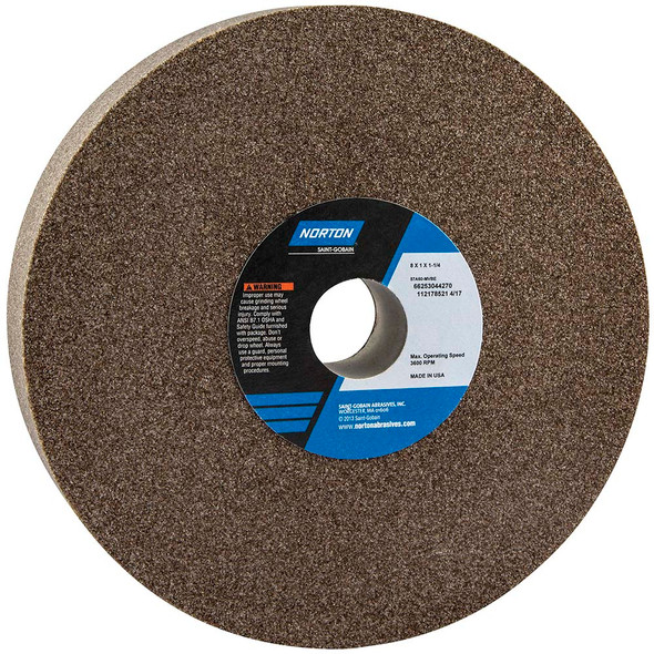 NOR 66253044270 Vetrified Wheel 8 X 1 X 1-1/4 57A 60 MVBE T01