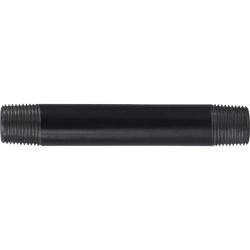 CCBPF 57044 Nipple, 3/8 In X 3 In, Sch 40 Welded Carbon Steel Black  57044