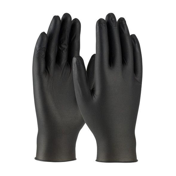 PIP 2920 S Disposable Nitrile Gloves Black 5 Mil