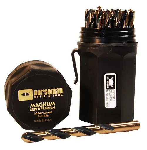 NMD 44170 240-UB 135 Degree Split Point Super Premium Jobber Drill Set (29 Piece)