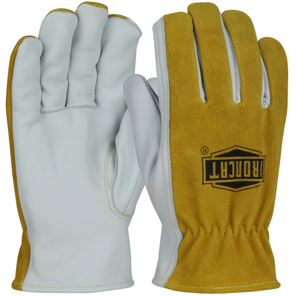 PIP 9444/XL Drivers Glove AR Top Grain Cowhide Leather Cut Level 4