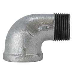CCGPF 64168 Street Elbow Threaded, 2 In, Malleable Irom, 90 deg Galv