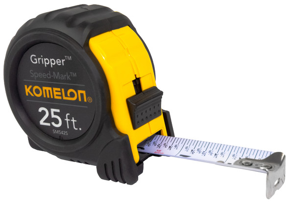 KMU SM5425 Tape Measure 25ft Speedmark Gripper