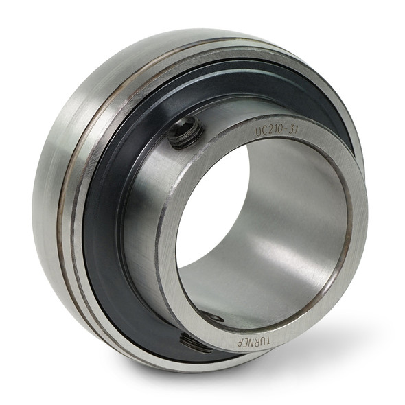 TRN UC211-32 Insert Ball Bearing 2" Bore; Wide Inner Ring; Ball Bearing; 2.189" Length Thru Bore; 63/64" Outer Race Width; 3.937" Outside Diameter; Relubricatable; Single Lip Contact Land Riding Seal; Set Screw Mounting Method; No Snap Ring