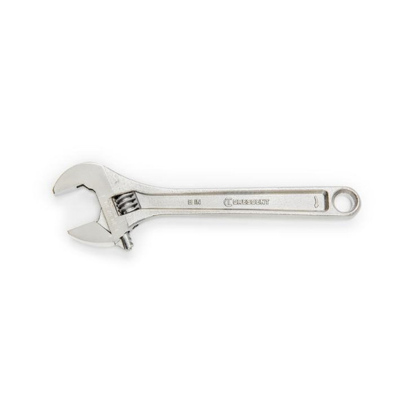 CRS AC28BK Crescent Wrench, 8 in Long,