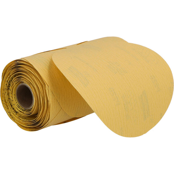 NOR 66261183820 220GRIT PSA DISC, 100 PER ROLL