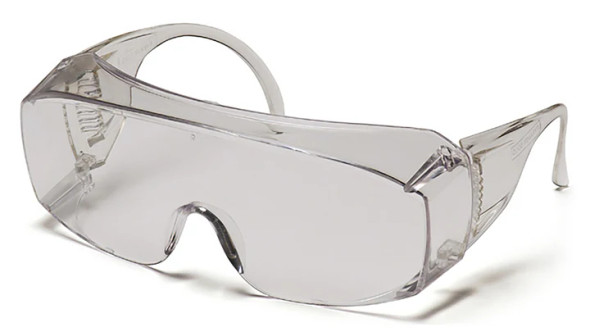 PYR S510SJ Solo Clear Jumbo Over Prescription Safety Glasses