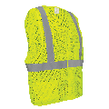 GLG GLO-001V-S-M Safety Vest Hi Vis Class 2 Hook and Loop Economy