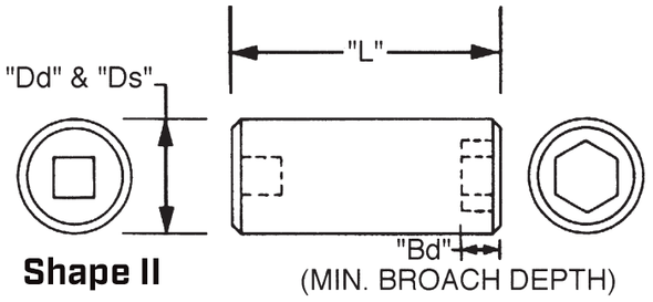 5 SIDE PENTA SOCKET 1/2" DRIVE 13/16  WRT 9076
