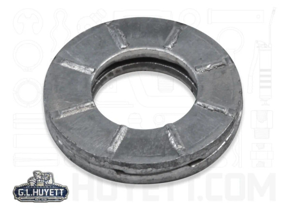 GLH DL-M8-0312 Disc Lock Washer 8MM Glued Pair 5/16" CS