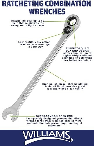 WMS 1224MRC Ratchet Wrench 24MM