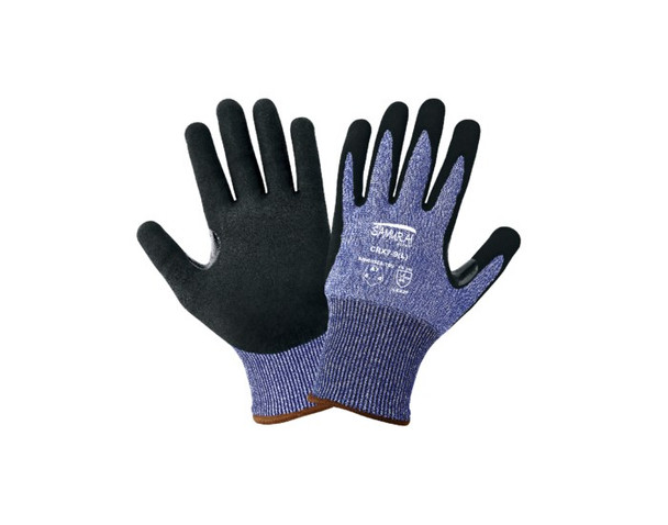 GLG CRX7-9 (L) Samurai Glove Cut LVL 7, Abrasion, and Puncture Resistant Xtreme Foam